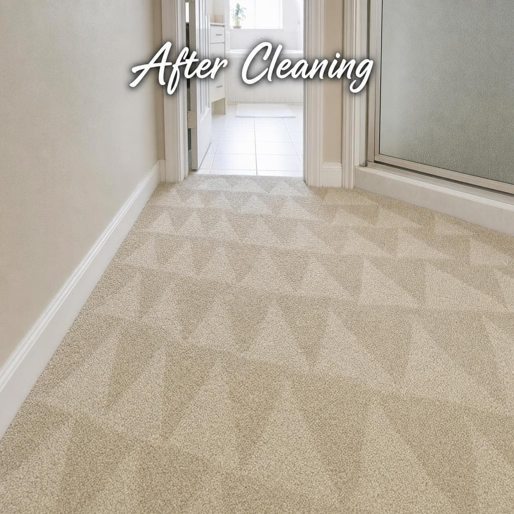 Carpet after cleaning